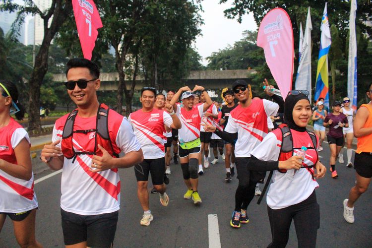 Race photo from Smartfren Run 2024 Vibes