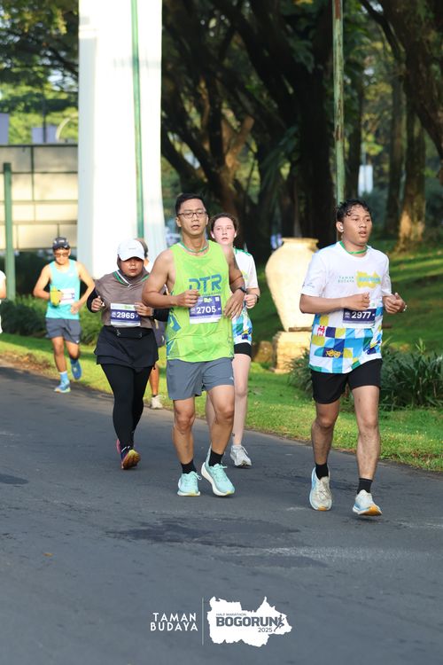 Race photo from Taman Budaya x BOGORUN 2025