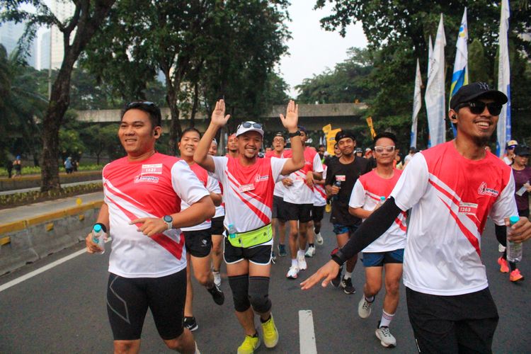 Race photo from Smartfren Run 2024 Vibes