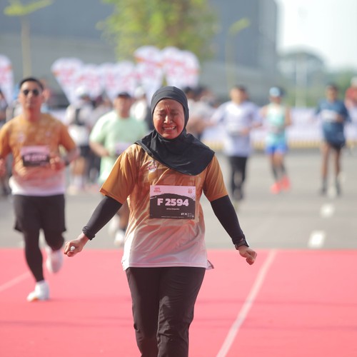 Race photo from KEDIRI HALF MARATHON 2026