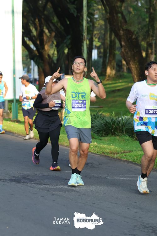 Race photo from Taman Budaya x BOGORUN 2025
