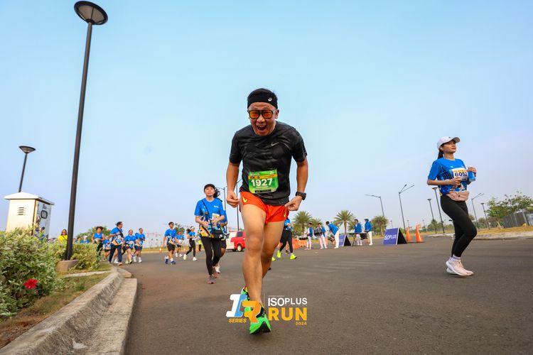 Race photo from ISOPlus Run 2024 Jakarta