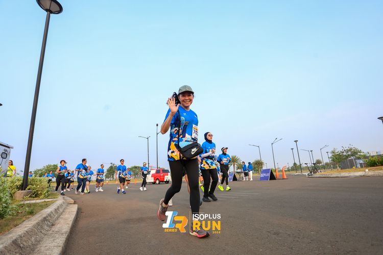 Race photo from ISOPlus Run 2024 Jakarta
