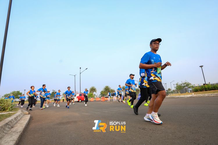 Race photo from ISOPlus Run 2024 Jakarta
