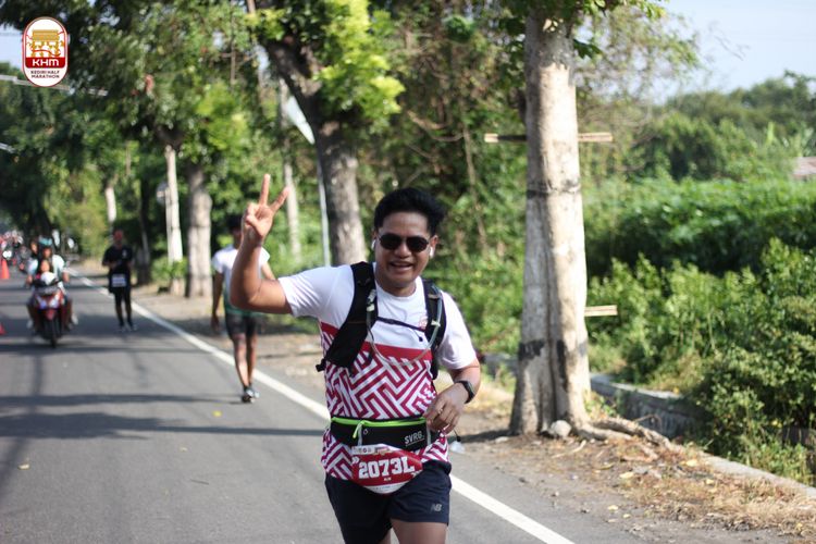 Race photo from Kediri Half Marathon 2024