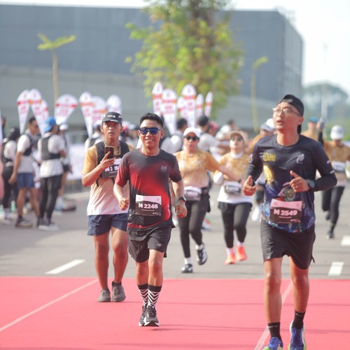 Race photo from KEDIRI HALF MARATHON 2026