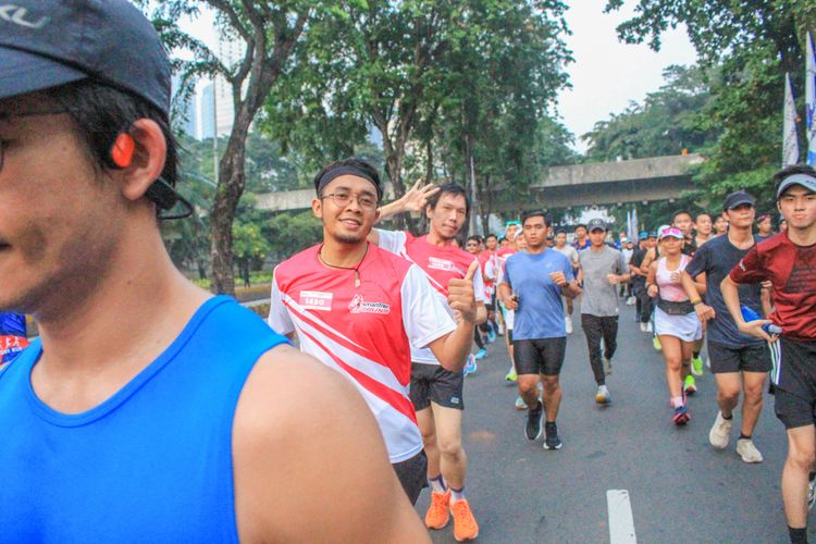 Race photo from Smartfren Run 2024 Vibes