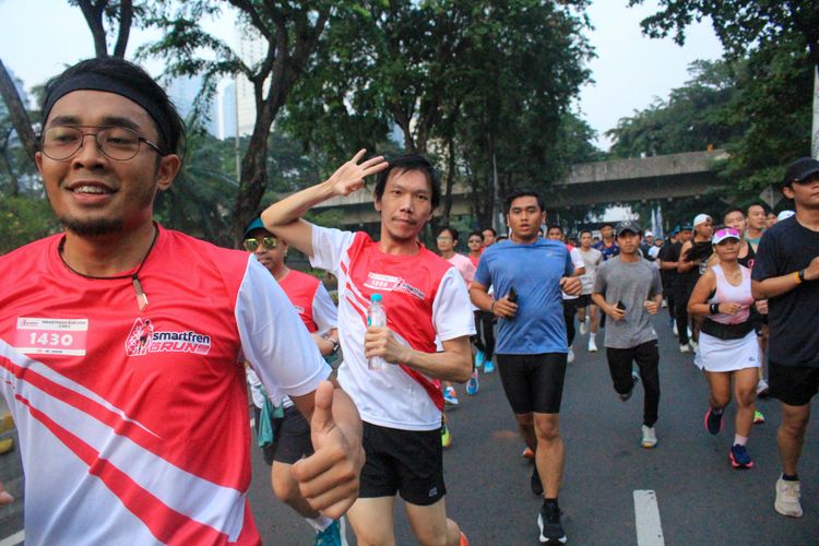 Race photo from Smartfren Run 2024 Vibes