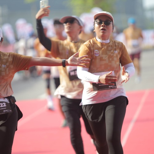Race photo from KEDIRI HALF MARATHON 2026