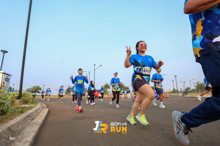 Race photo from ISOPlus Run 2024 Jakarta