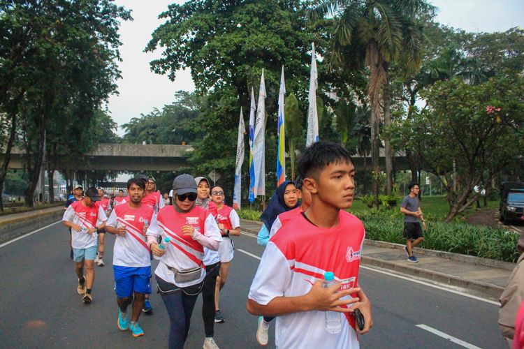 Race photo from Smartfren Run 2024 Vibes