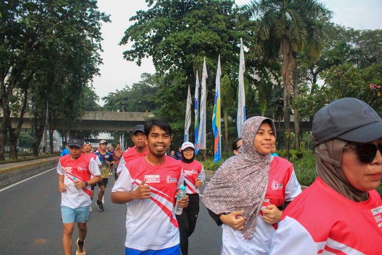 Race photo from Smartfren Run 2024 Vibes