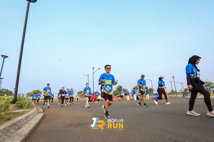 Race photo from ISOPlus Run 2024 Jakarta