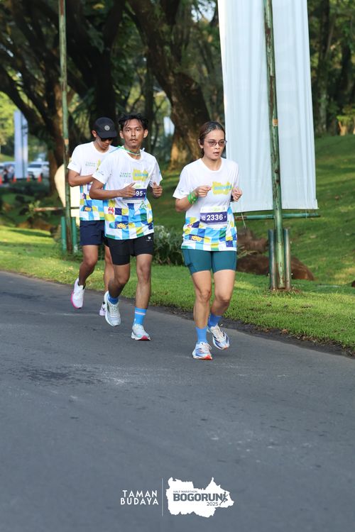 Race photo from Taman Budaya x BOGORUN 2025