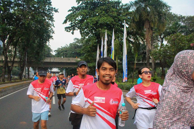 Race photo from Smartfren Run 2024 Vibes