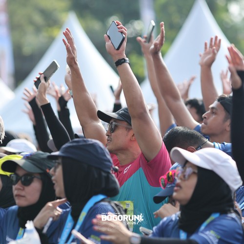 Race photo from BOGORUN 2026