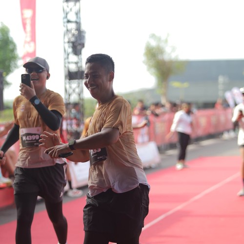 Race photo from KEDIRI HALF MARATHON 2026