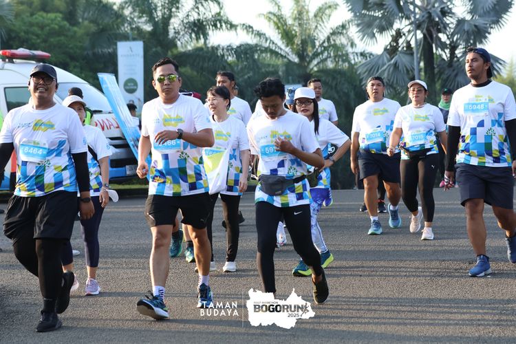 Race photo from Taman Budaya x BOGORUN 2025