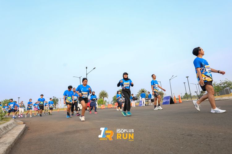 Race photo from ISOPlus Run 2024 Jakarta