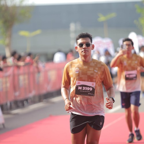 Race photo from KEDIRI HALF MARATHON 2026