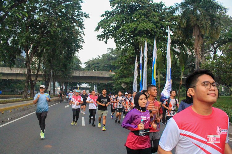 Race photo from Smartfren Run 2024 Vibes