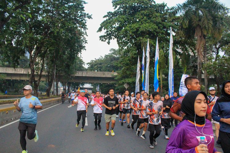 Race photo from Smartfren Run 2024 Vibes