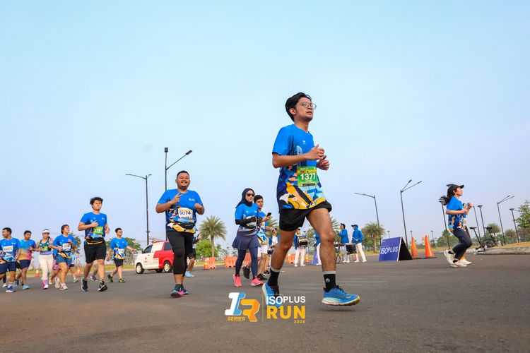Race photo from ISOPlus Run 2024 Jakarta