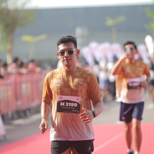 Race photo from KEDIRI HALF MARATHON 2026