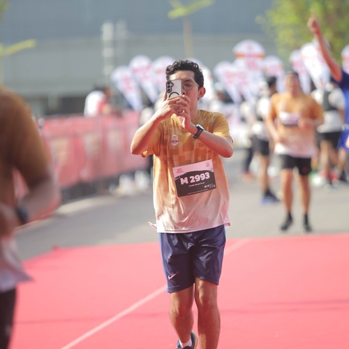Race photo from KEDIRI HALF MARATHON 2026