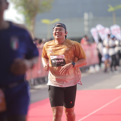 Race photo from KEDIRI HALF MARATHON 2026