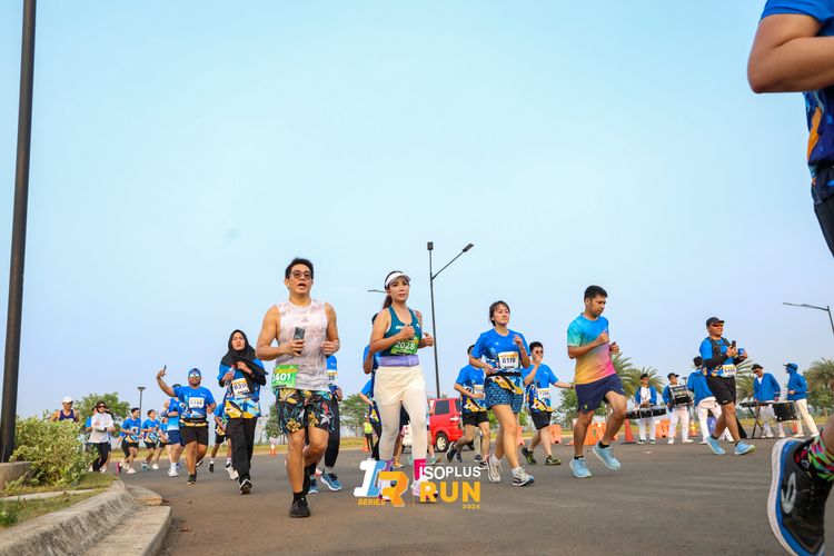 Race photo from ISOPlus Run 2024 Jakarta
