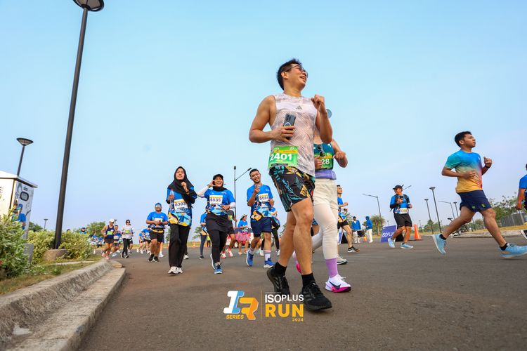 Race photo from ISOPlus Run 2024 Jakarta