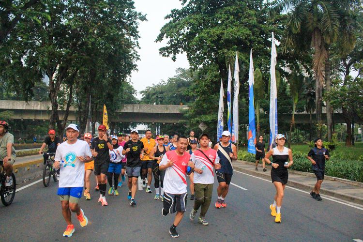 Race photo from Smartfren Run 2024 Vibes