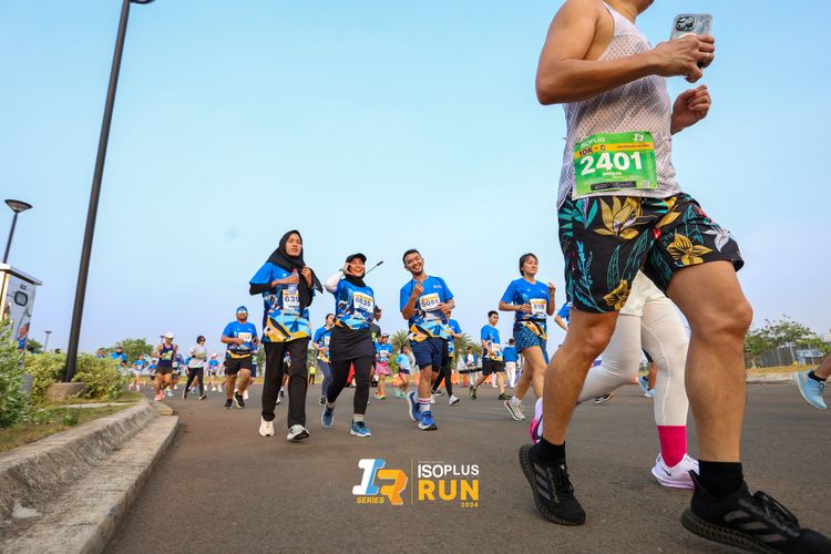 Race photo from ISOPlus Run 2024 Jakarta