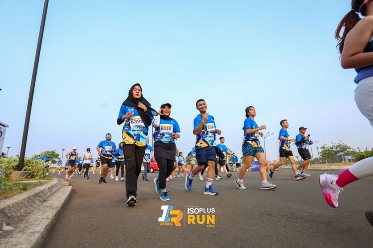 Race photo from ISOPlus Run 2024 Jakarta