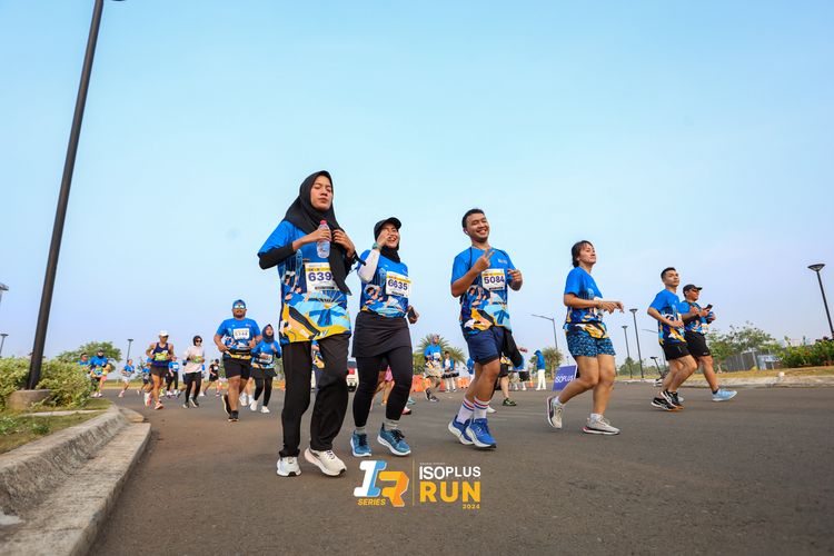 Race photo from ISOPlus Run 2024 Jakarta