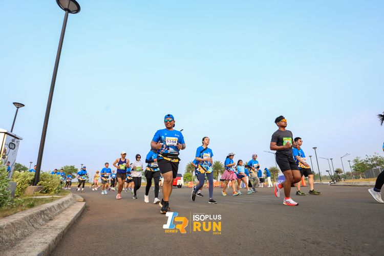 Race photo from ISOPlus Run 2024 Jakarta