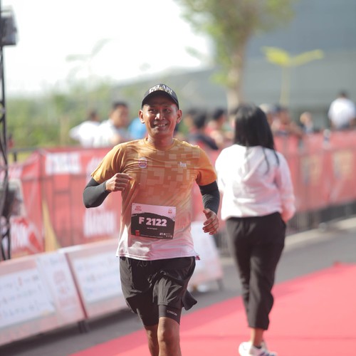 Race photo from KEDIRI HALF MARATHON 2026