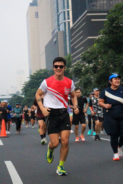 Race photo from Smartfren Run 2024 Vibes