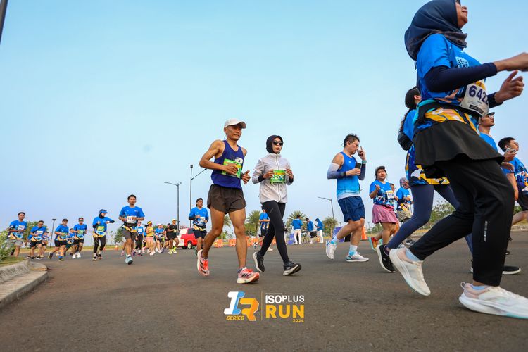 Race photo from ISOPlus Run 2024 Jakarta