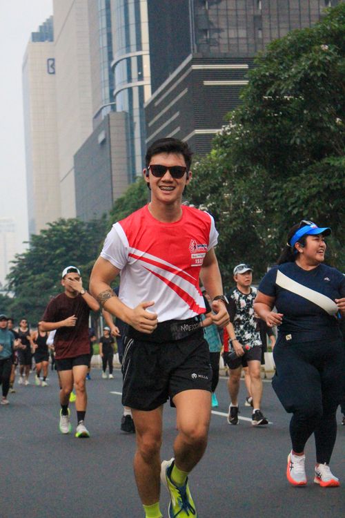 Race photo from Smartfren Run 2024 Vibes