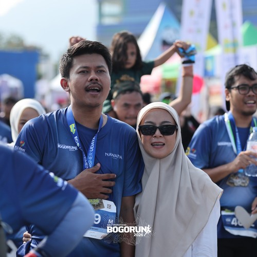 Race photo from BOGORUN 2026