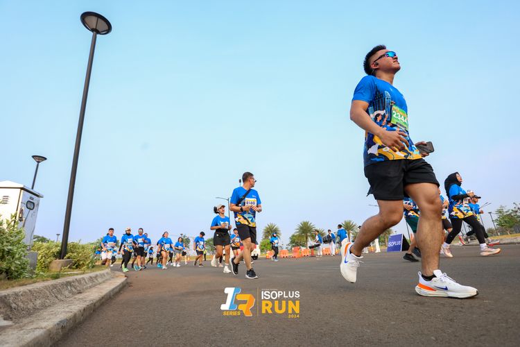 Race photo from ISOPlus Run 2024 Jakarta
