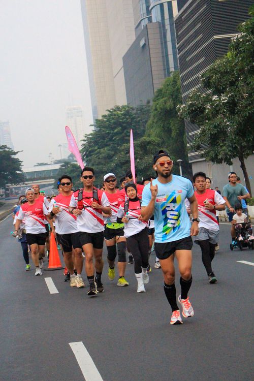 Race photo from Smartfren Run 2024 Vibes
