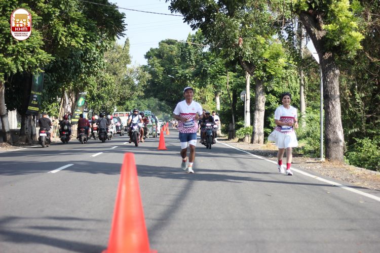 Race photo from Kediri Half Marathon 2024