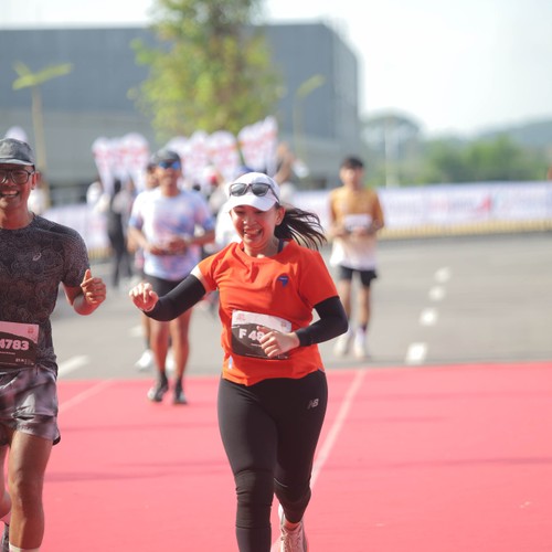 Race photo from KEDIRI HALF MARATHON 2026