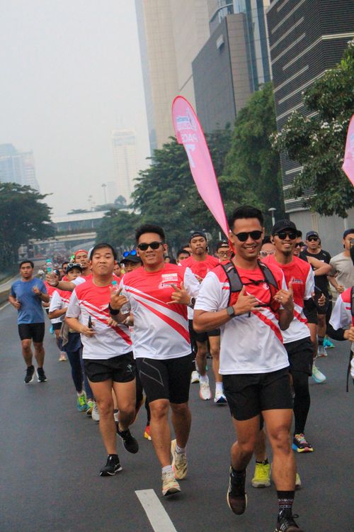 Race photo from Smartfren Run 2024 Vibes