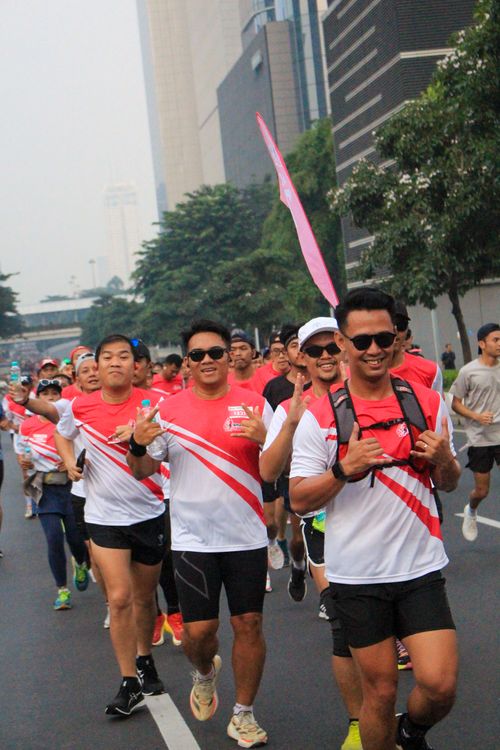 Race photo from Smartfren Run 2024 Vibes
