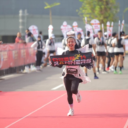 Race photo from KEDIRI HALF MARATHON 2026