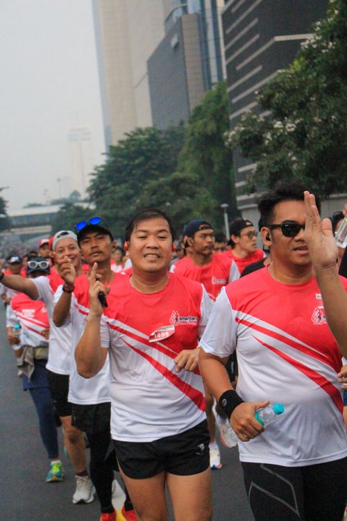 Race photo from Smartfren Run 2024 Vibes